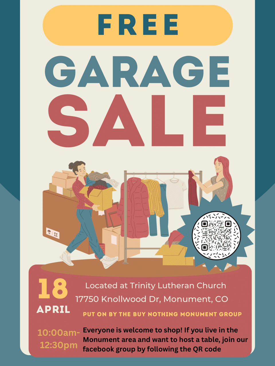 Buy Nothing, FREE Garage Sale